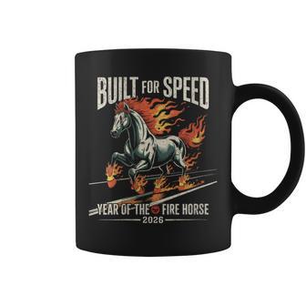Thème De L'année Du Cheval De Feu 2026 Tasse - Cadeauxyz