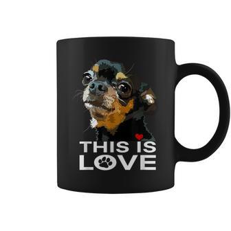 This Is Love And Tan チワワ犬 コーヒーマグ - Kawaiitshirt
