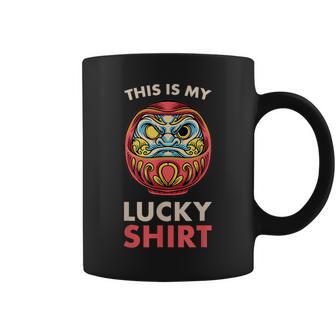 This Is My Lucky 日本のだるま人形 コーヒーマグ - Kawaiitshirt