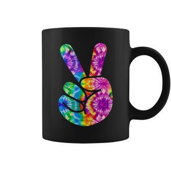 Tie Dye Groovyigne De La Paix Années 70 Hippieintage Filles Et S Tasse - Cadeauxyz