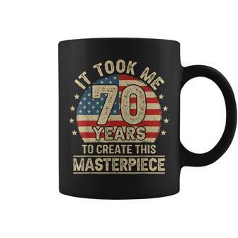 It Took Me 70 Years To Create 70Th Birthday Usa Flag Coffee Mug - Thegiftio