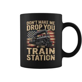 Train Station Yellowstone Take Them Train Conductor Costume Coffee Mug - Thegiftio UK