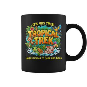 Tropical Trek Vbs 2026 Jesus Saves Vacation Bible School Coffee Mug - Thegiftio