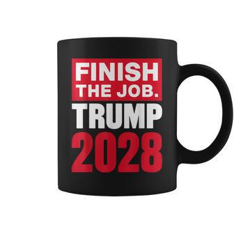 Trump 2028 Finish The Job Trump 2028 Coffee Mug - Thegiftio UK