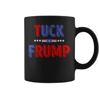 Tuck Frump Divertido Anti Trump Manga Larga Taza de café - Regaloses