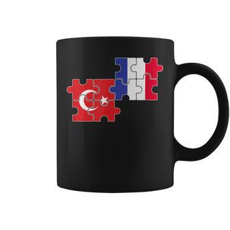 Turquie France Drapeau Turc Tasse - Cadeauxyz