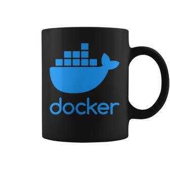Twoided Docker ソフトウェアプログラミングと開発 コーヒーマグ - Kawaiitshirt