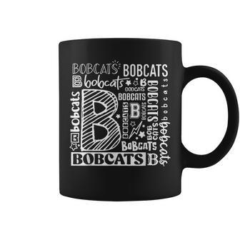 Typography Bobcat For Bobcat Animal Lover Coffee Mug - Thegiftio UK