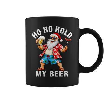 Ugly Christmas In July Summer Santa Beach Hawaiian Party Coffee Mug - Thegiftio UK