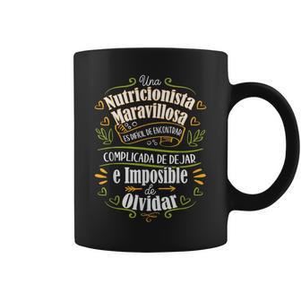 Una Nutricionista Maravillosa Regalo Para Una Nutricionista Taza de café - Regaloses