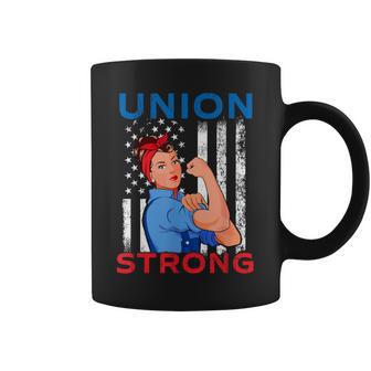 Union Strong Labor Day Skilled Union Worker Coffee Mug - Thegiftio UK