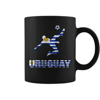 Uruguay Bandera Uruguaya Para Jugador De Fútbol Taza de café - Regaloses