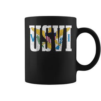 Us Virgin Islands Usvi Flag Pride Souvenir Coffee Mug - Thegiftio UK