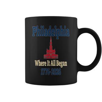 Usa 250 Years Pennsylvania Philadelphia 1776 2026 Philadelph Coffee Mug - Thegiftio UK