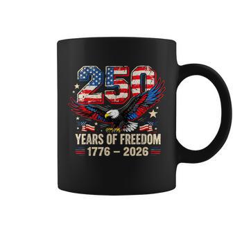 Usa 250Th Anniversary American Heritage Eagle Vintage Coffee Mug - Monsterry