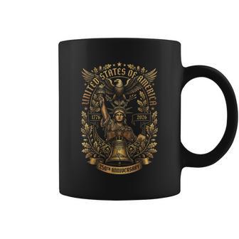 Usa 250Th Anniversary Liberty Bell Eagle 1776 2026 Patriotic Coffee Mug - Thegiftio UK