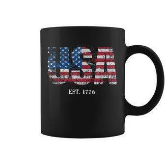 Usa American Flag Patriotic America Pride 1776 4Th Of July Coffee Mug - Thegiftio UK