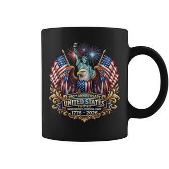 Usa Independence 250Th Anniversary 1776 2026 Patriotic Eagle Coffee Mug | Mazezy