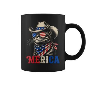 Usa 'Merica Cat Kids 4Th Of July Independence Day Coffee Mug - Thegiftio UK