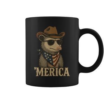 Usa 'Merica Opossum 4Th Of July Kids Patriotic Coffee Mug - Thegiftio UK