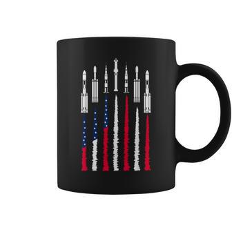 Usa Space Rockets 4Th Of July Kids Patriotic Coffee Mug - Thegiftio UK