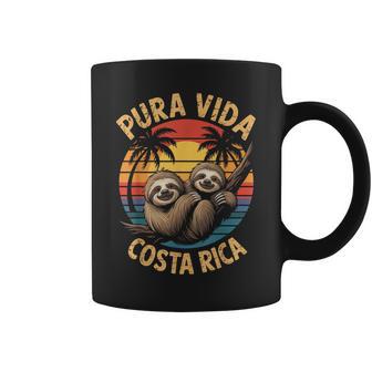 Vacaciones Tropical Puraida Perezoso Costa Rica Taza de café - Regaloses