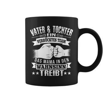 Vater Und Tochter Partnerlook Papaatertagpruch Geschenk Tassen - Seseable