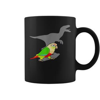Velociraptor パイナップル コニュア 恐竜 シャドウ オウム コーヒーマグ - Kawaiitshirt