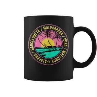 Verano Patacona Barceloneta Ibiza Mallorca In Mangas Taza de café - Regaloses