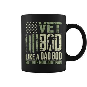 Vet Bod Like A Dad Bod But With More Joint Pain Military Dad Coffee Mug - Thegiftio UK