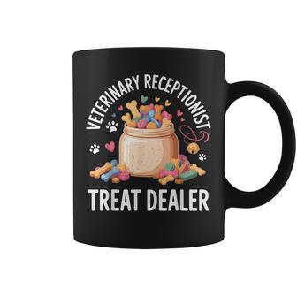 Veterinary Receptionist Reception Animal Clinic Treat Dealer Coffee Mug - Thegiftio UK