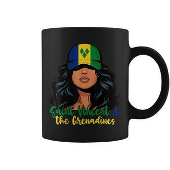Vincentian Girl St Vincent And The Grenadines Flag Women Coffee Mug - Thegiftio UK