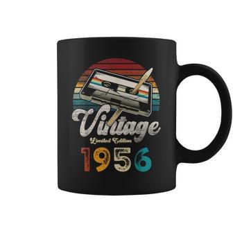 Vintage 1956 Cumpleaños 70 Años Cassette Lápiz Taza de café - Regaloses