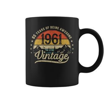 Vintage 1961 65 Years Old 65Th Birthday Coffee Mug - Thegiftio UK