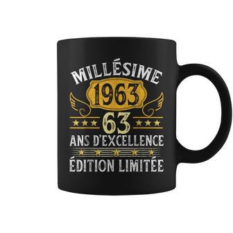 Vintage 1963 63 Ans Anniversaire Homme Millésime 1963 Tasse - Cadeauxyz