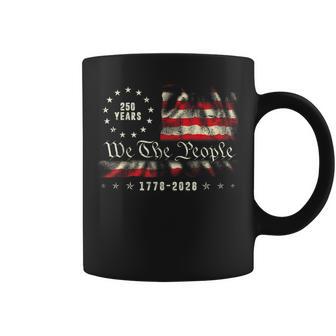 Vintage 250 Years 1776-2026 250Th Birthday 4Th July Coffee Mug - Thegiftio UK