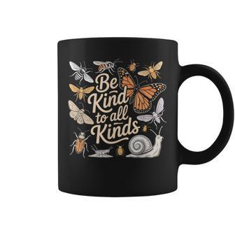 Vintage Be-Kind To All Kinds Bugs Entomology Entomologist Coffee Mug - Thegiftio UK