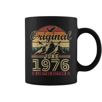 Vintage Cadeau Anniversaire 50 Ans Pour Né En Juin 1976 Tasse - Cadeauxyz