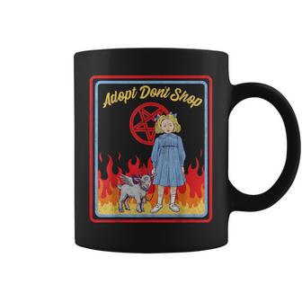 Vintage Child Game Horror Adopt Donthop Dark Humor コーヒーマグ - Kawaiitshirt