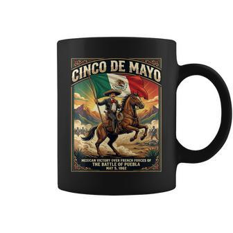 Vintage Cinco De Mayo Battle Of Puebla May 5 1862 Mexican Coffee Mug | Mazezy