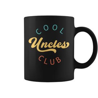 Vintage Cool Uncles Club Best Uncle Ever Retro Father Day Coffee Mug - Thegiftio