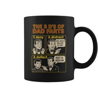 Vintage Dad Fart Father's Day Farting Humor Gag Retro Coffee Mug - Thegiftio UK