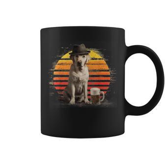 Vintage Dog Dad Retro Labrador Papà Festa Del Papà Per Uomo Tazze - Novitaregali