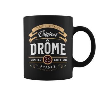 Vintage Drôme Département France Tasse - Cadeauxyz