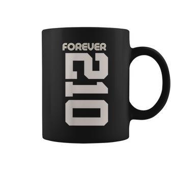 Vintage Forever 210 Texas Area Code 210 コーヒーマグ - Kawaiitshirt