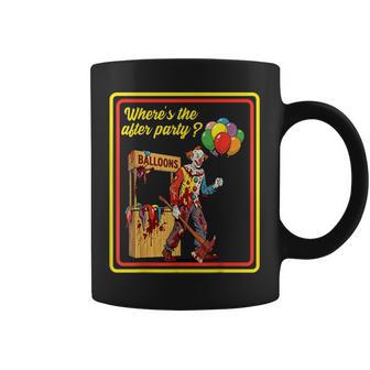 Vintage Horror Where's The After Party Dark Humor Coffee Mug - Thegiftio UK