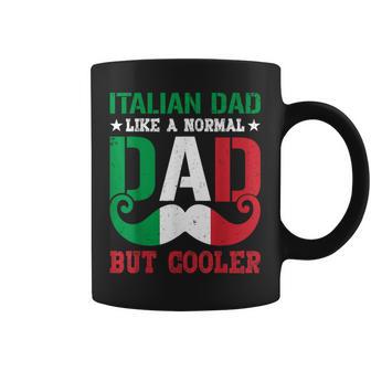 Vintage Italian Dad Italy Flag For Father's Day Coffee Mug - Thegiftio UK