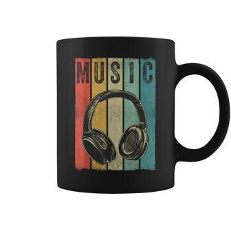 Vintage Retro Dj 80S Productor De Música Electrónica Taza de café - Regaloses