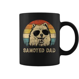 Vintage Samoyed Dad Dog Lovers Father's Day Women Coffee Mug - Thegiftio UK