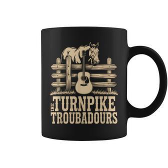 Vintage Turnpike Distressed Country Music Women Coffee Mug - Monsterry